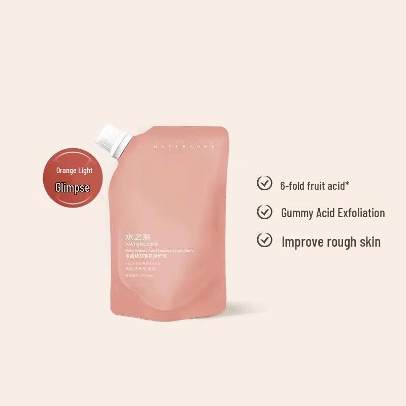 Shuizhiko Fruit Acid Essential Oil Fragrance Body Scrub Refill 200g