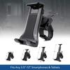 Exercise Bike Phone Holder Universal Motorcycle Handlebar Stand Mount Cell Phone Holder Bracket CradlesFitness Equipment