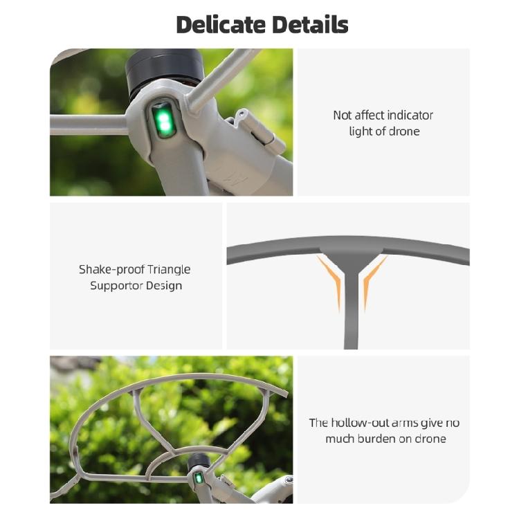 Wing Fans Protective Rings Antiscratch Cover Propellers Guard for AIR 3 Drones Quick-release Props Cage