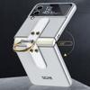 Fashion Lens Glass +Ring Case For Samsung Galaxy Z Flip 3 5g Cover Anti -Knock Luxury Cases For Flip3