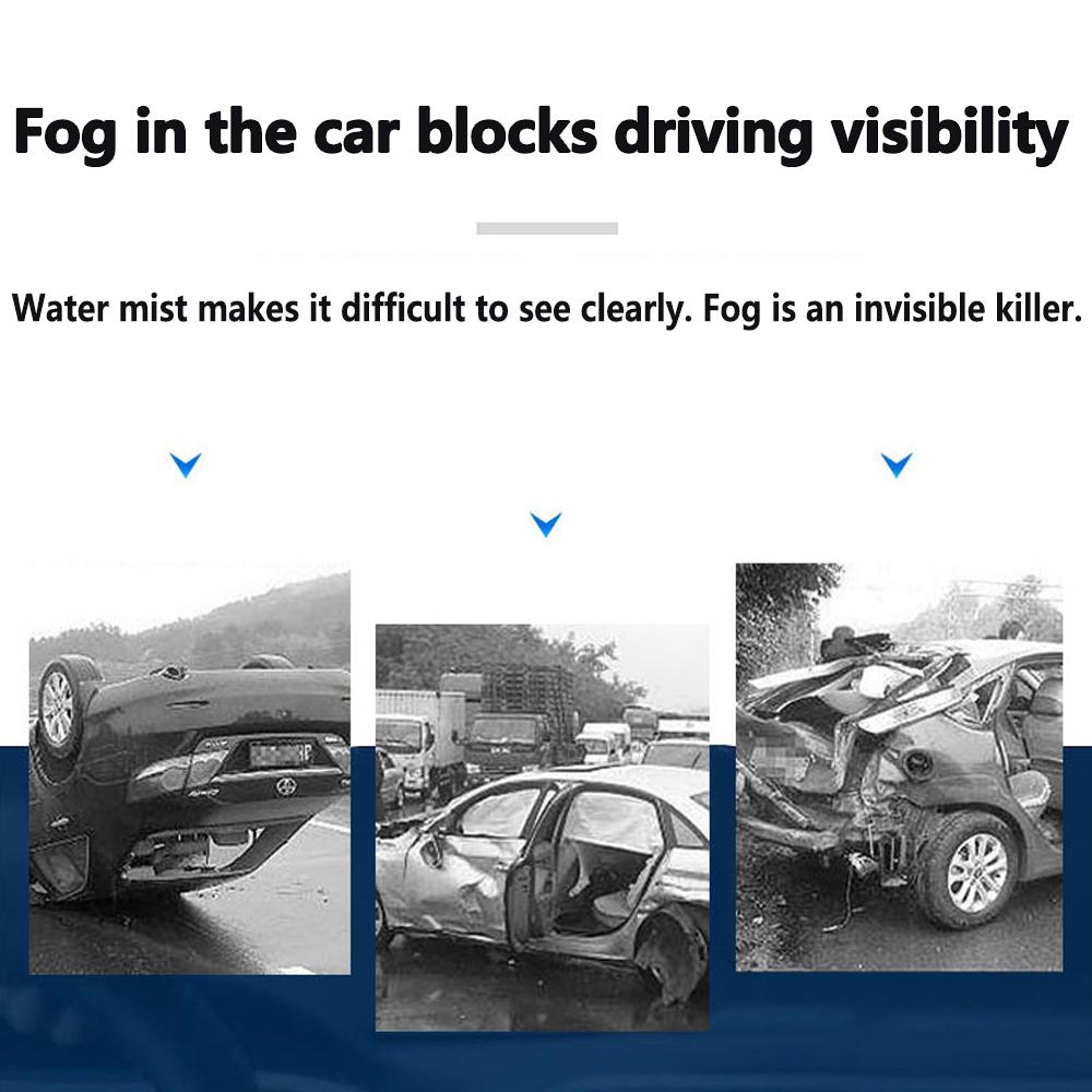 Car Glass Anti Fog Spray Windshield Anti-fog Coating Agent Window Mirror Winter Fog Repellent Long Lasting Defogger Cleaner