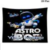 ASTRO BOT Custom Name Wall Tapestry Aesthetic Wall Hanging Printed Fabric Blanket Decorative Tapestries for Bedroom Living Room Home Decor