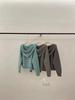 Korean Color Block Stripe Hooded Cardigan for Women - Autumn/Winter Fashion