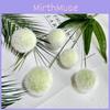 Artificial Flower Sphere With Flocking For Bridal Decorations And Studio Photography Props