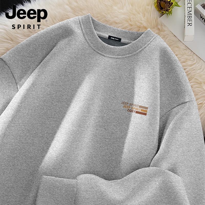

JEEP SPIRIT Men s Fleece-lined Heavyweight Sweatshirt XL