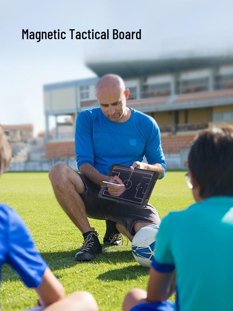 Portable Electronic Sports Tactics Board for Basketball and Football Coaching 15-inch Lightweight Football Tactics Board