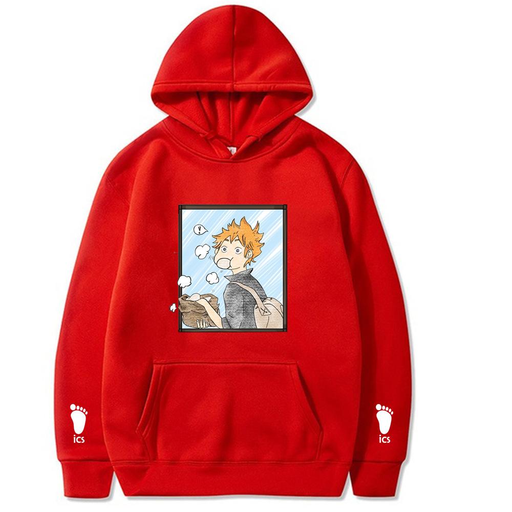 Haikyuu Fashion Hoodies Men Women Hooded Sweatshirts Fashion Casual Pullovers Autumn Boys Girls Black Streetwear Hoodie