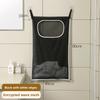 Wall Mounted Fabric Hanging Organizer Bag For Clothes Toys And Underwear Storage In Bedroom
