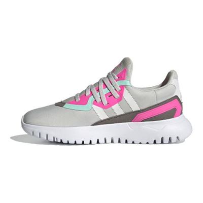 Flex J Grey Screaming Pink Kids Sneakers Grey-One Cloud-White FX5324