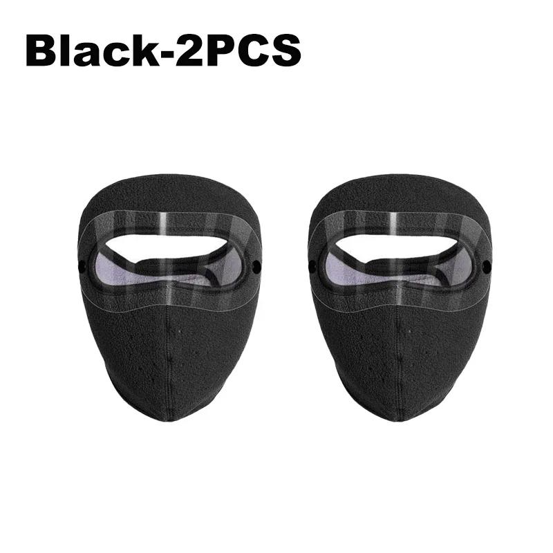 Winter Warm Face Mask with Goggles Anti Dust Cycling Bicycle Ski Mask for Men Women Cold Weather Outdoor Sportmask
