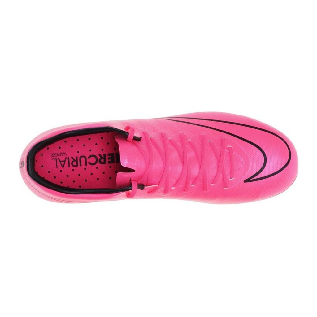 (GS) Nike Mercurial Vapor X FG 'Pink Black' Kids' 651620-660