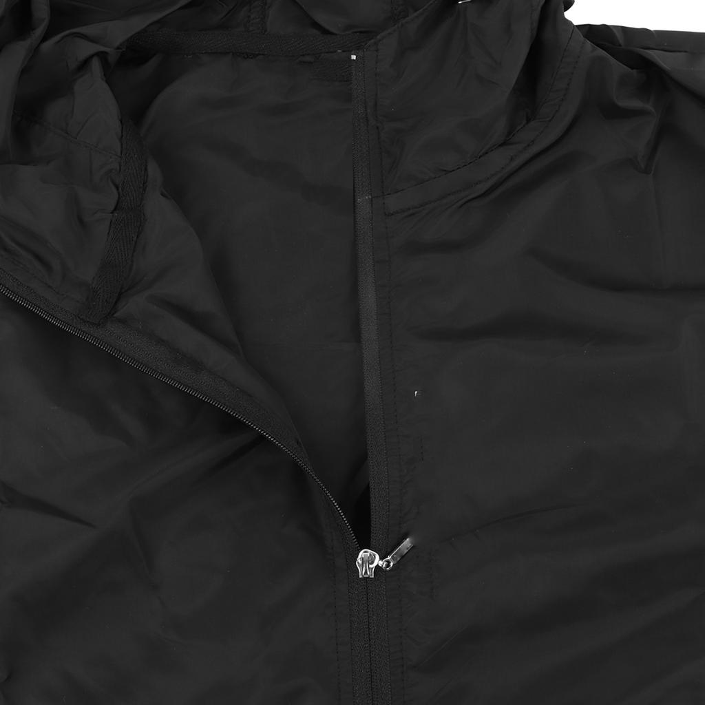 Cycling Windbreaker Cycling Running Jackets Lightweight Waterproof Bike Windbreaker Reflective with Hooded L