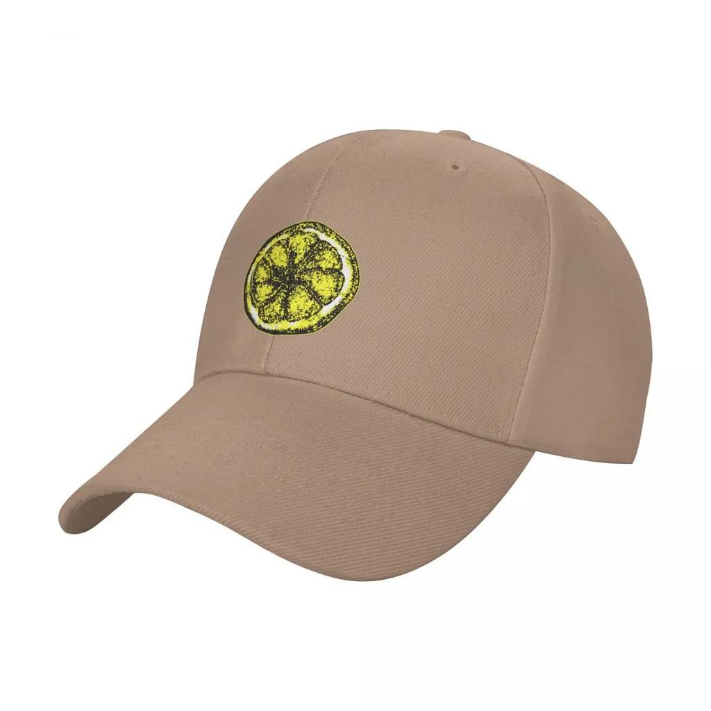 Stone Roses Merch The Stone Roses Lemon Ringer Baseball Cap Unique hats black Designer Hat Womens  Unisexs