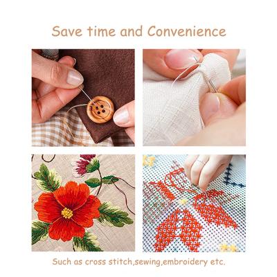 Needle Holder Magnetic Needle Keeper Refrigerator Sticker Cross Stitch Embroidery Needlework Accessories