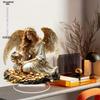 Angel Girl Decor Ideal Gift, Unique Festive Atmosphere Party Decoration for Display Shelf Corner Home Fireplace Holiday, Home Tabletop Decorations