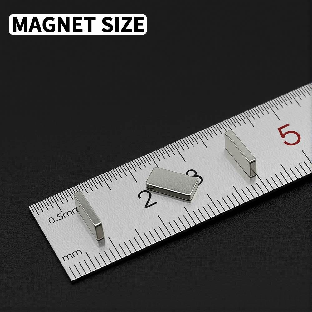 10x5x2mm Powerful Neodymium Magnet N35 NdfeB Permanent Magnetic imanes Block Super Strong Fridge Magnets DIY