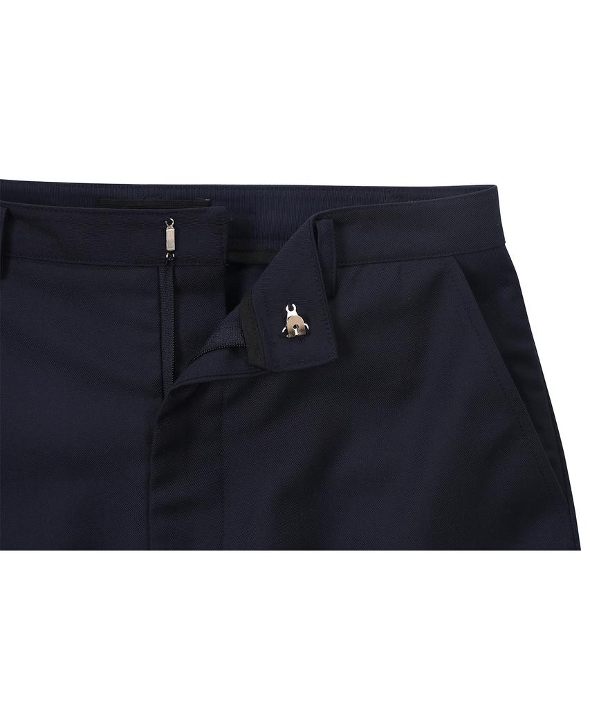 Cotton Rivers Club Double-Edged Skirt (Navy)