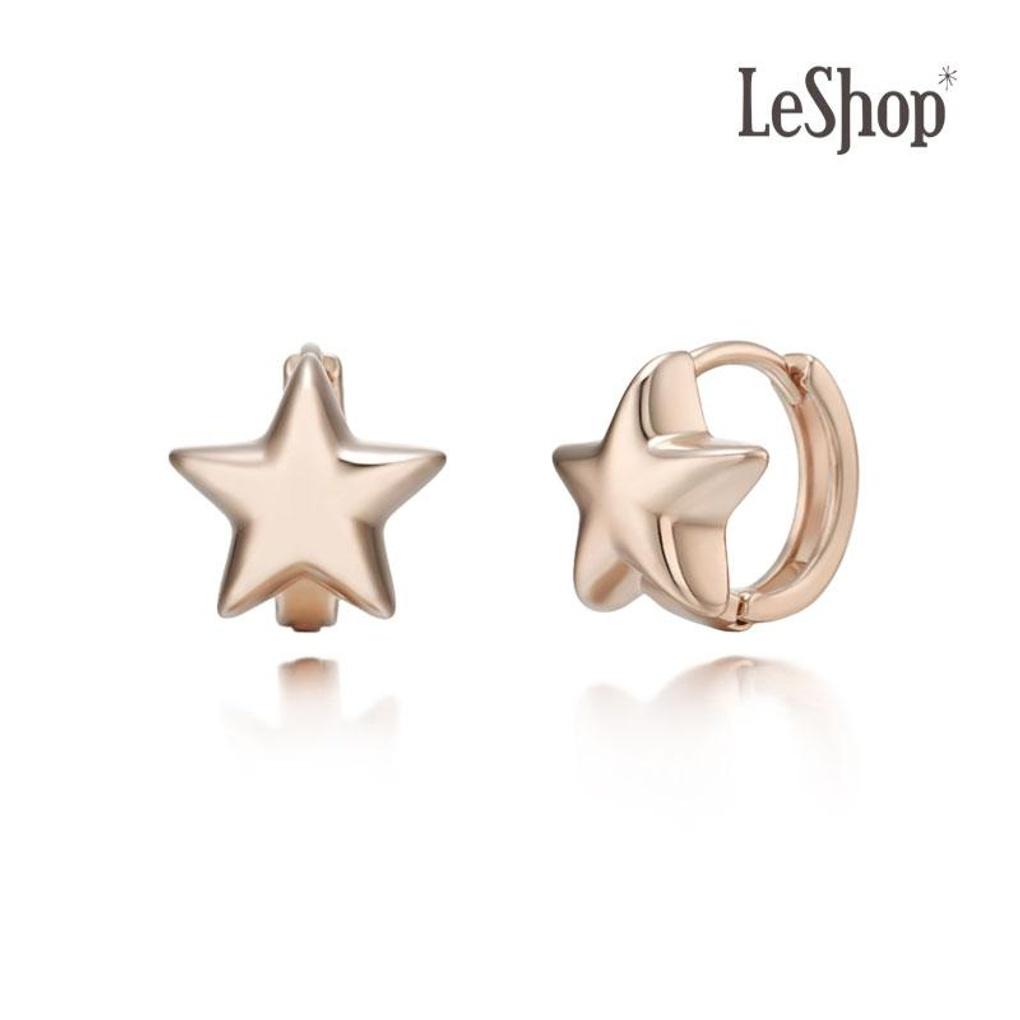 

[LsSHOP] 14K Stella Earrings (Gold Plated)_LJ5192BRE rose gold
