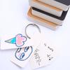 Portable Handwritten Memo Card with Punch Hole Ring Binder