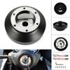 Steering Wheel Short Hub Adapter for CivicRSX SRK131H CRVCRZ S2000Quick Release Short Hub Adapter Black