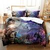 3D Print ARK Genesis Game Bedding Set Boys Girls Twin Queen King Size Duvet Cover Pillowcase Bed Boys Adult Home Textileextile