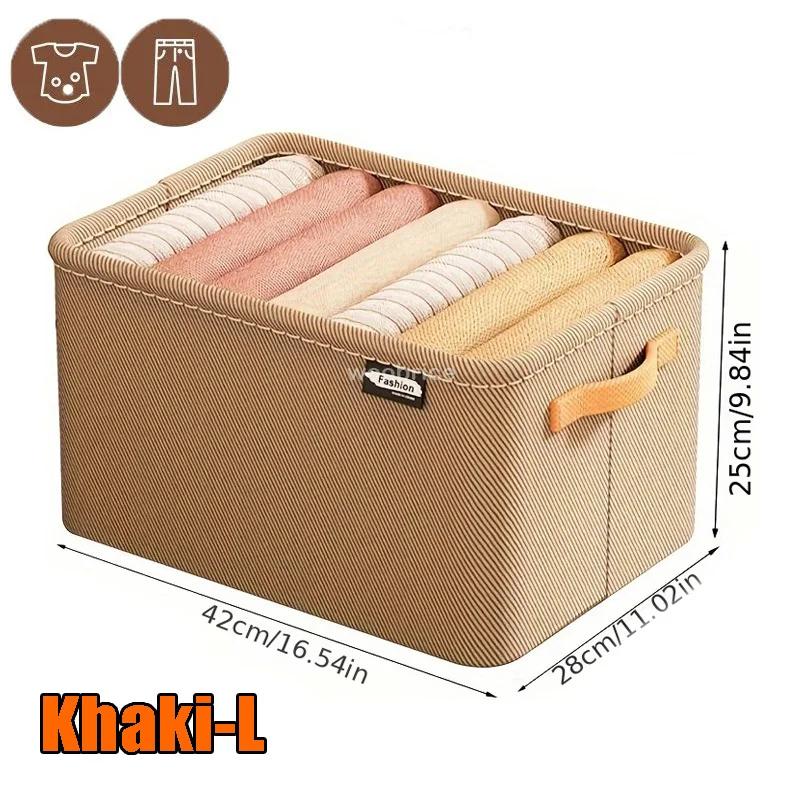 3pcs Clothes Storage Bags Portable Household Clothing Organizer Home Foldable Dust-proof Quilt Storage Container Storage Box
