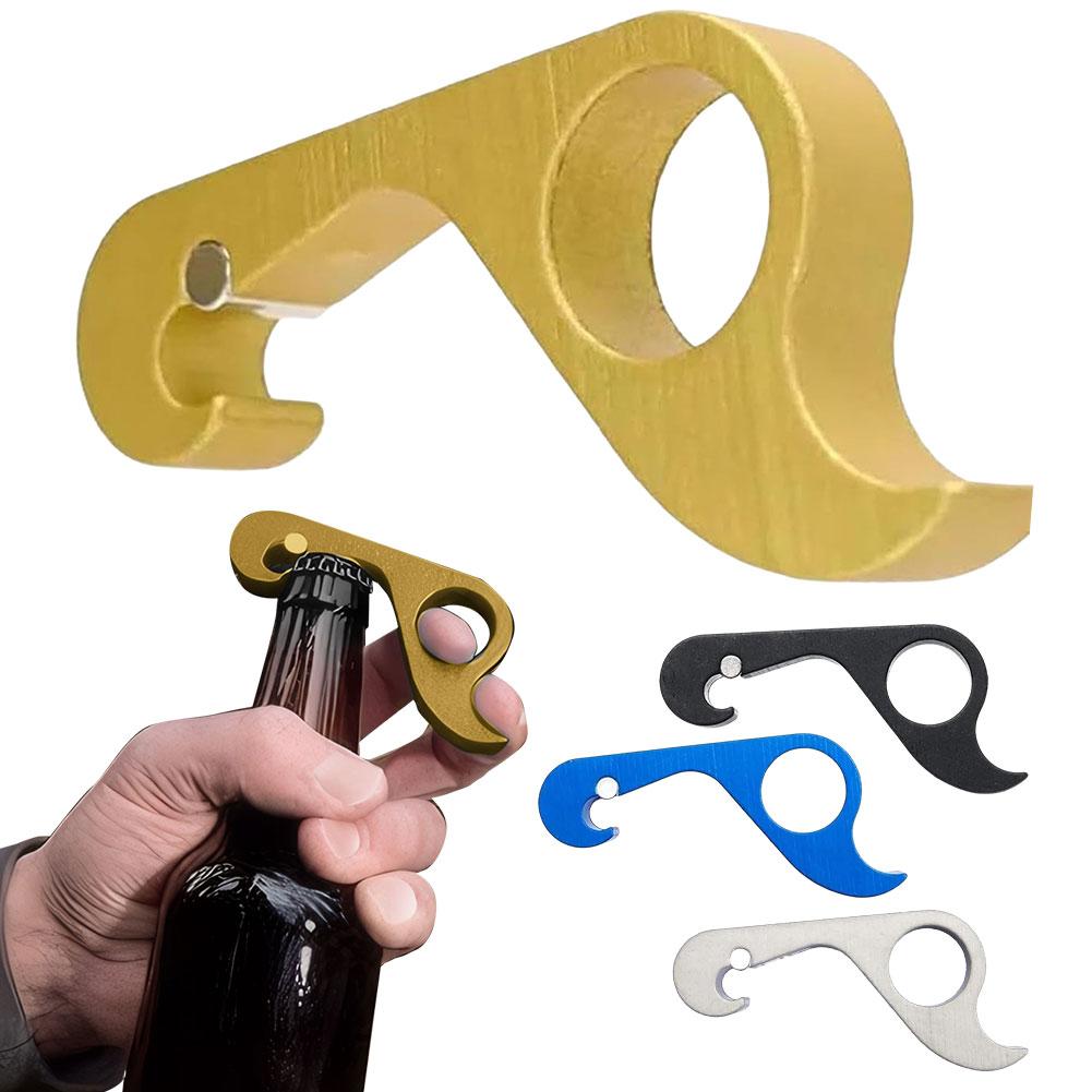 One-Handed Bottle Opener Ergonomic Jar Opener Multifunctional Metal Can Opener Non Slip Bottle Lid Opener Kitchen Gadgets