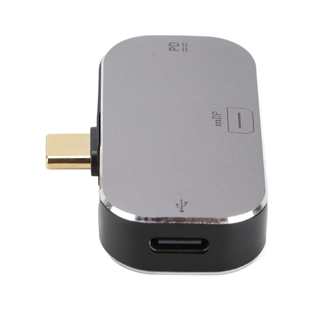 USB C Hub Multifunctional 3 In 1 Type C Male To Mini DP 2 Type C Female Docking Station for Windows for Android for OS X