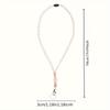 1pc Hand-woven Work Lanyard Key Lanyard Mobile Phone Lanyard