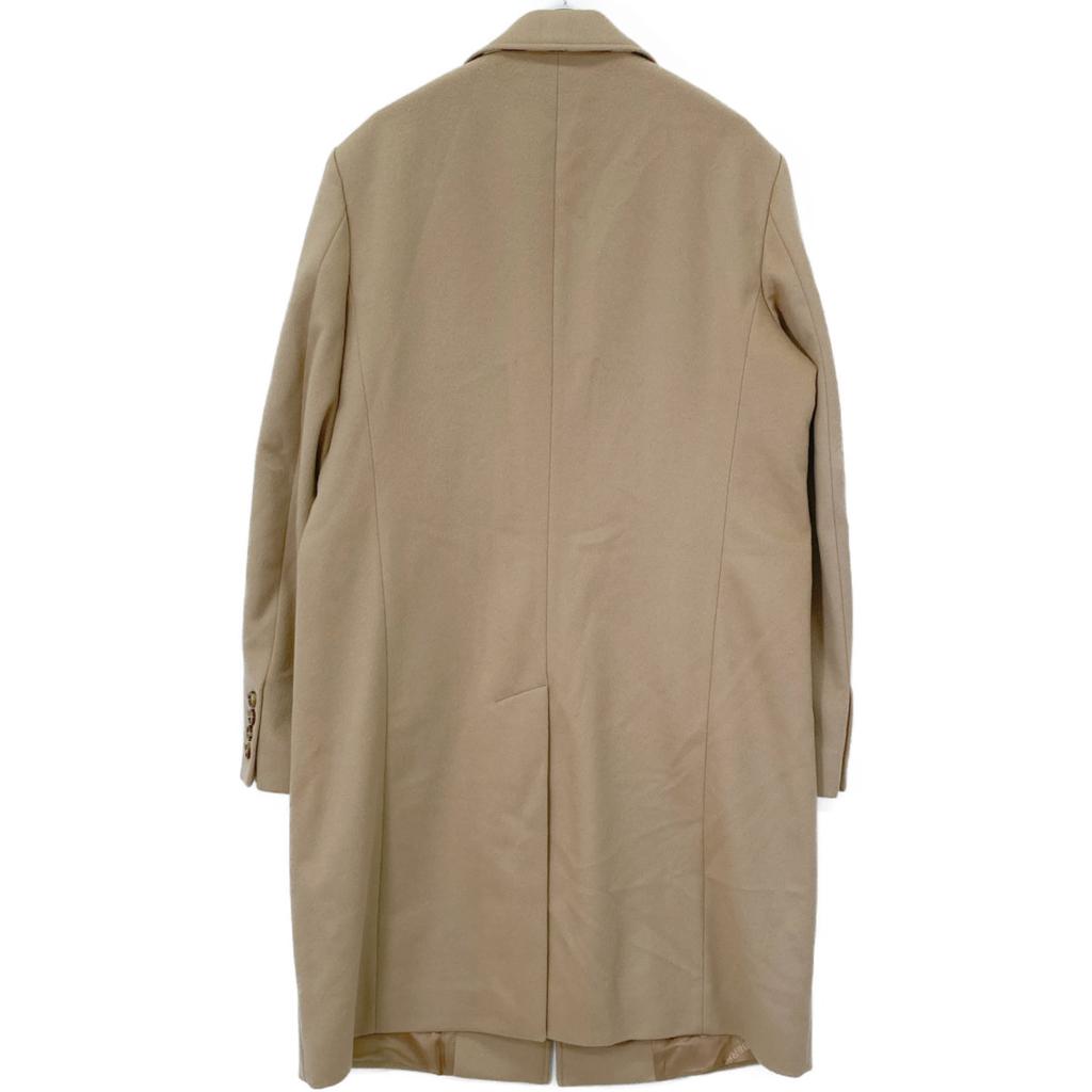 Burberry 8091130 Beige Wool X Cashmere Tailored Coat Coat 54 beigeUsed