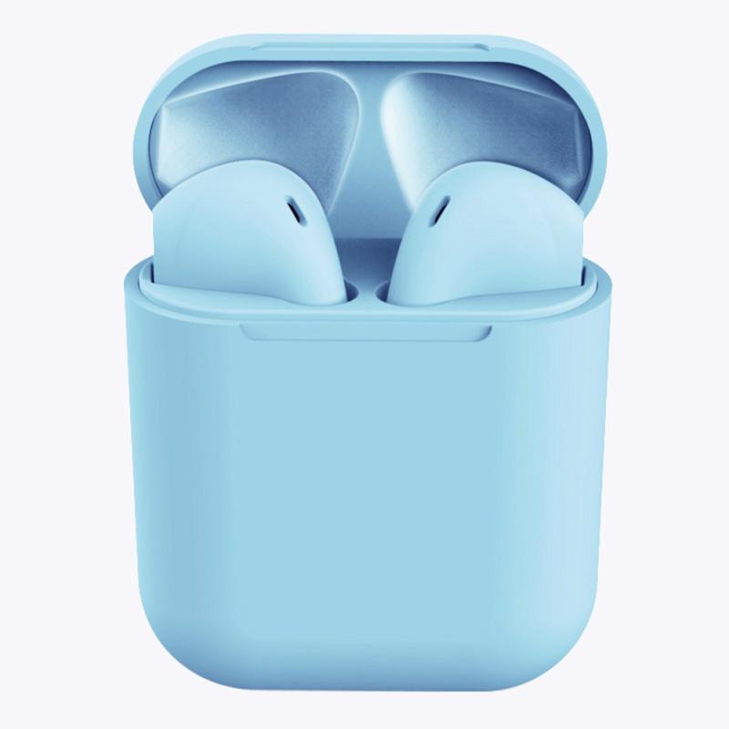 Tws Macaron I12 Wireless Headphones Bluetooth Earphone Headset Super Bass Sound Earbuds