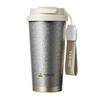 TOMIC Pure Titanium Insulated Coffee & Straw Cup