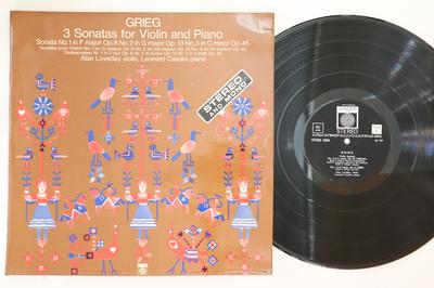 LP Schallplatte ALAN LOVEDAY, VIOLINE LEONARD CASSIN - Grieg Violinsonaten Nr.. 1 In F Dur XID5296 SAGA 1967 UK Klassisch Gebraucht