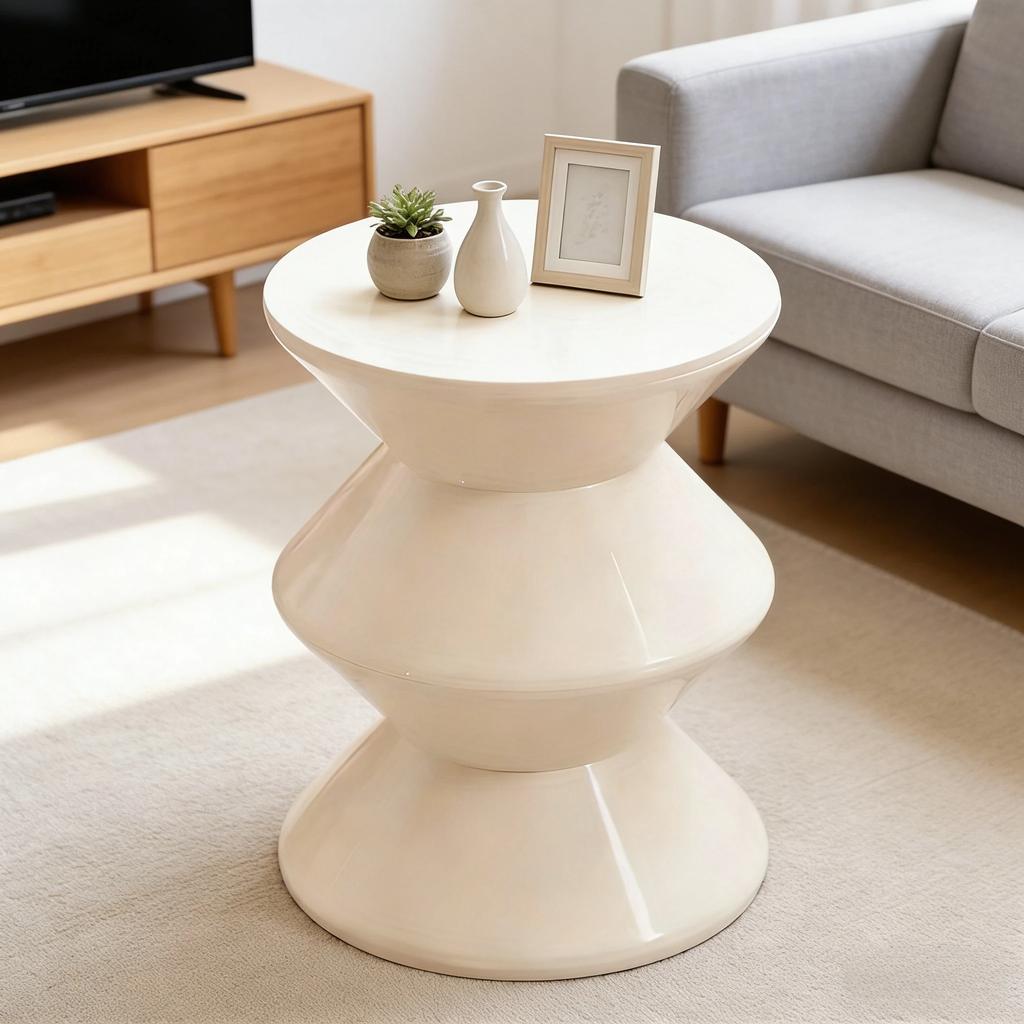 Round Coffee Table Household Shoe Changing Stool Living Room Bench Plastic Low Stool Office Chair Living Room Furniture