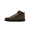Court Vision Mid Fabric Leather Lace-Up Round Toe Retro Classic Cushioning High-Top Sneakers Men Sneakers DR7882-200
