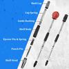 ABBY-Multi-Surface 6In + 5In Adjustable Center Punch Tool For Glass, Metal, Wood Crafting
