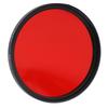 Threaded Camera Lens Filter Full Red Color Filter Optical Glass for Nikon Camera Lens58mm
