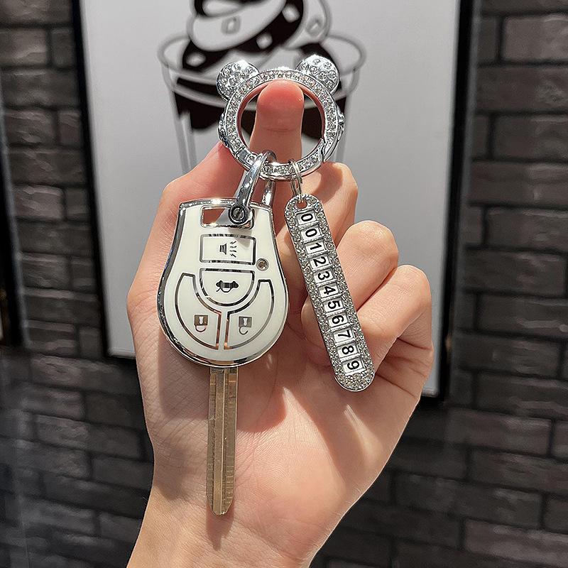 Auto-Fernschlüsselhülle Schutzschale Fob Für Nissan Tiida Terrano Cube Pathfinder Rogue Maxima Altima Sentra Juke Micra March