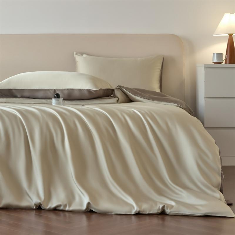 Svetanya 100s Lyocell Silkly Bedding Sets Summer Bed Linens Ru Europe Queen King Single Size Pillowcase Sheet Duvet Cover