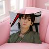 Kpop Stil-E-Junges-G-Kooks Büro Kissenbezug Auto Kissenbezug 45X45cm Lendenkissenbezug Sofakissenbezug