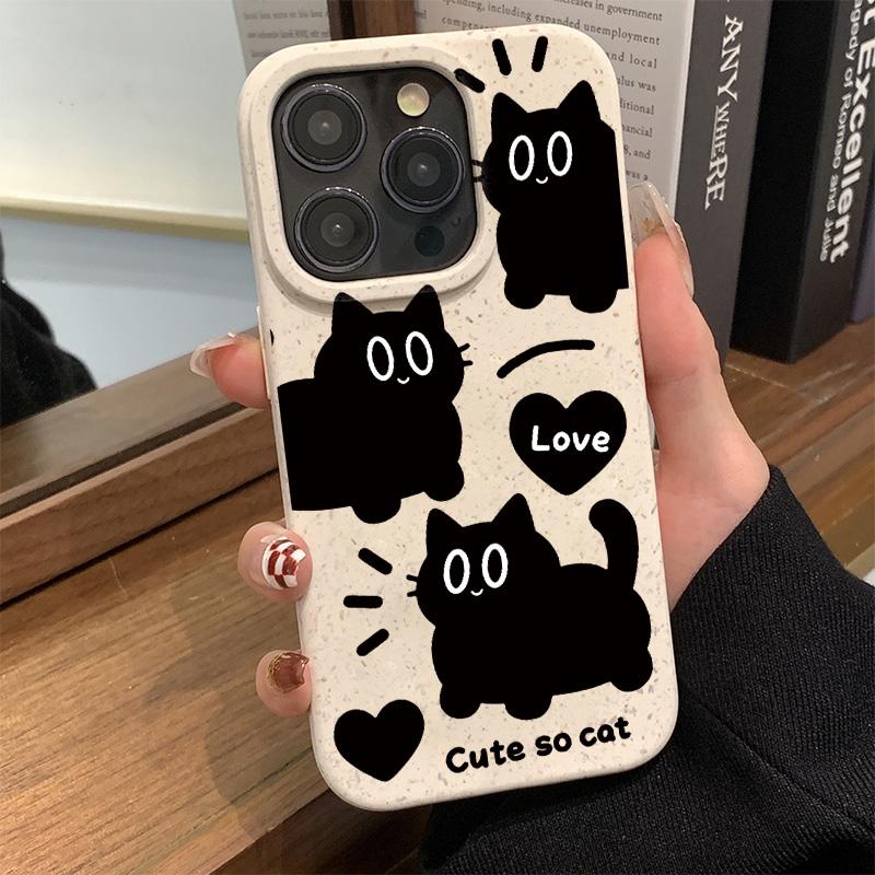 Mobile Phone Cases for iPhone 11 13 XR 15 Pro Max 12 14 Pro Max Case iPhone 16 7 Plus 8 Plus XS Max Degradable and Environmentally Friendly