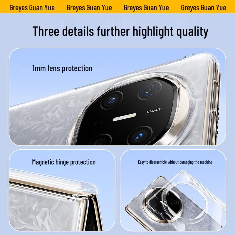 Huawei Mate X7/X6 Transparent Protective Phone Case
