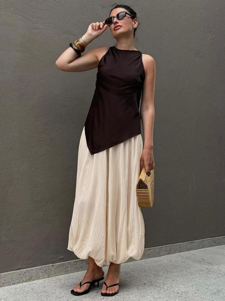 European & American Style High-End Casual Women's Balloon Pants