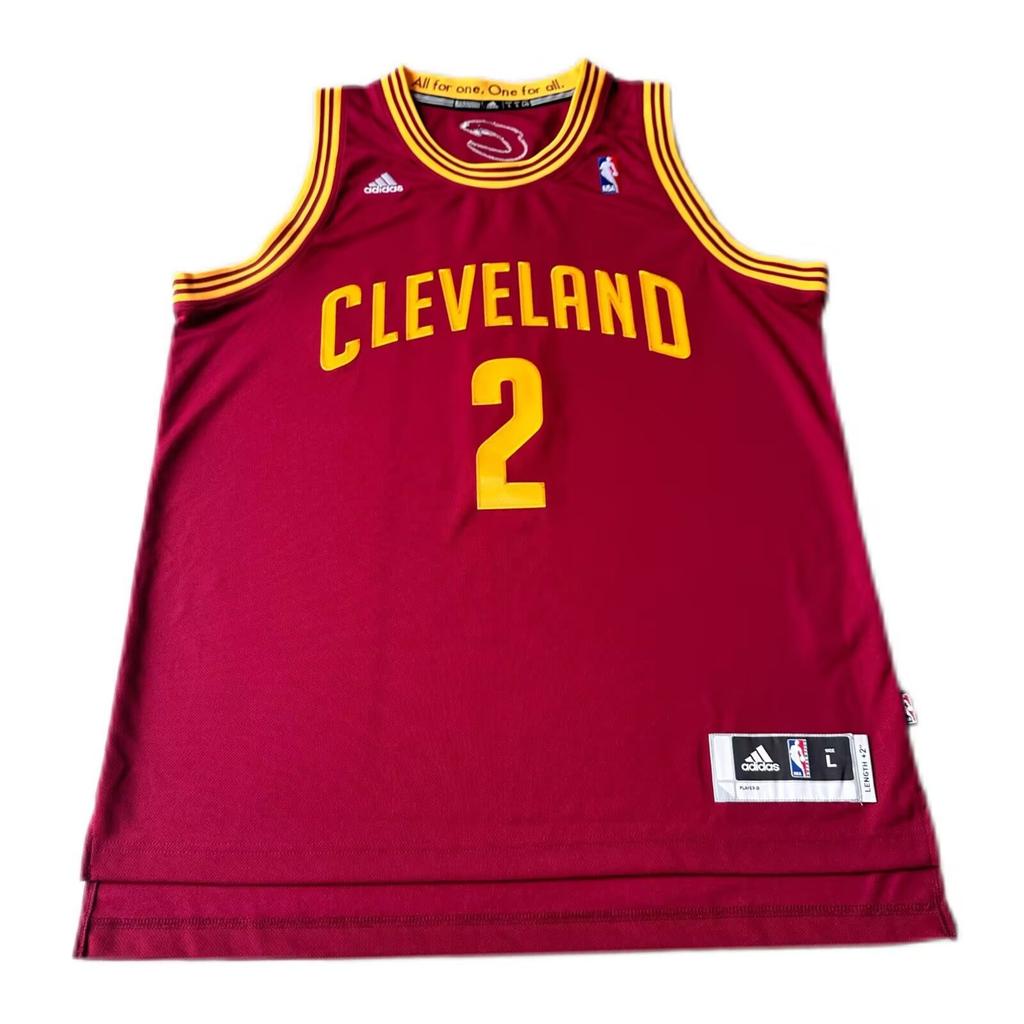 Adidas NBA Kyrie Irving Cavaliers Number 2 Sleeveless Basketball Jersey Unisex jersey 7912A-327-K91515