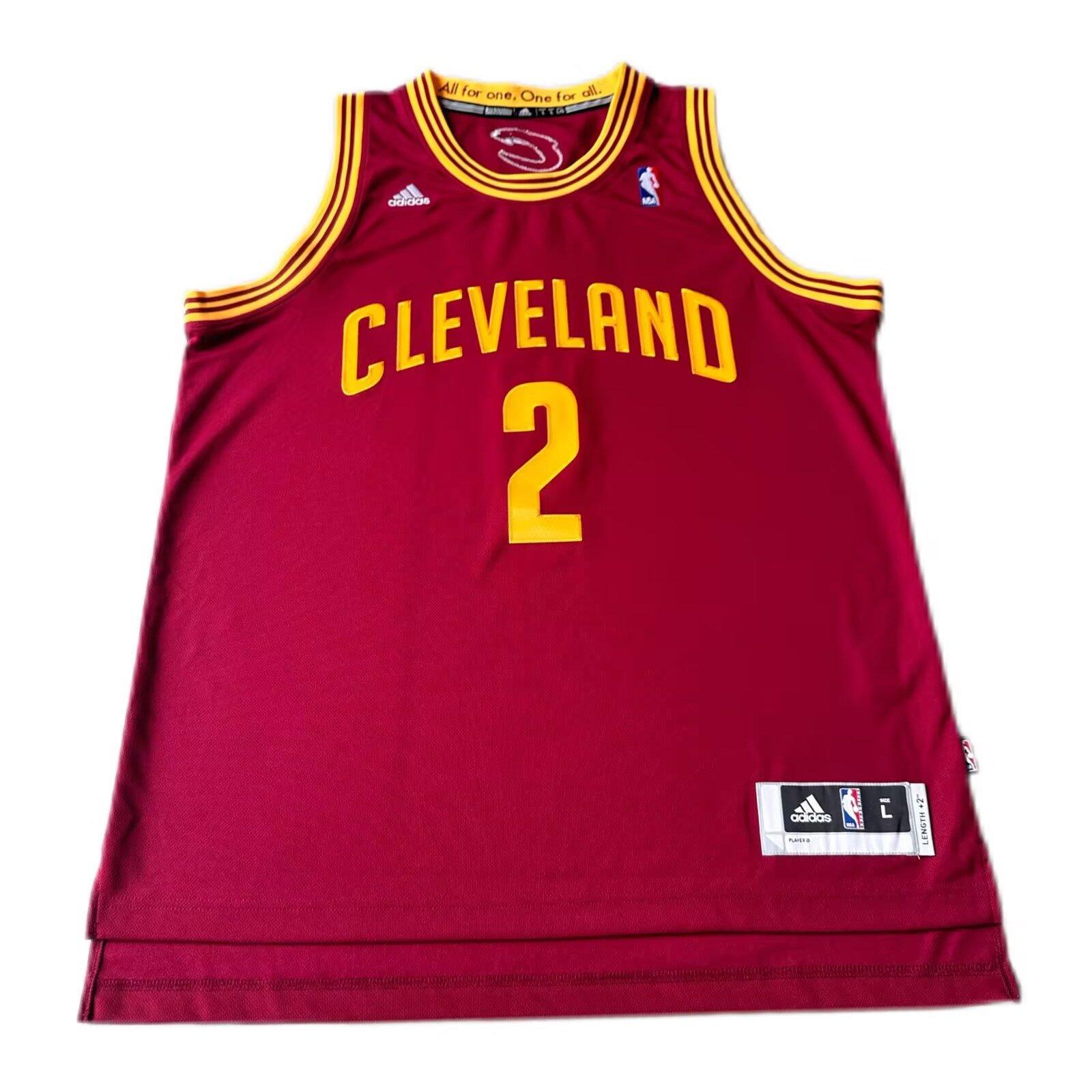 

Adidas NBA Kyrie Irving Cavaliers Number 2 Sleeveless Basketball Jersey Unisex jersey 7912A-327-K91515 S