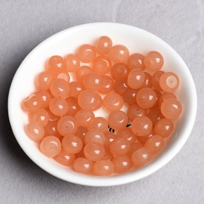 Multicolor Chalcedony and Jasper Disc Spacer Beads - DIY Handmade Jewelry Accessories, Grape Lavender, Free Thread Included