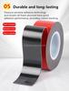 1/2in*4.6m Black Strong Acrylic Adhesive Double Tape for General Industrial Manufacturing Bonding Diverse Material Combinations