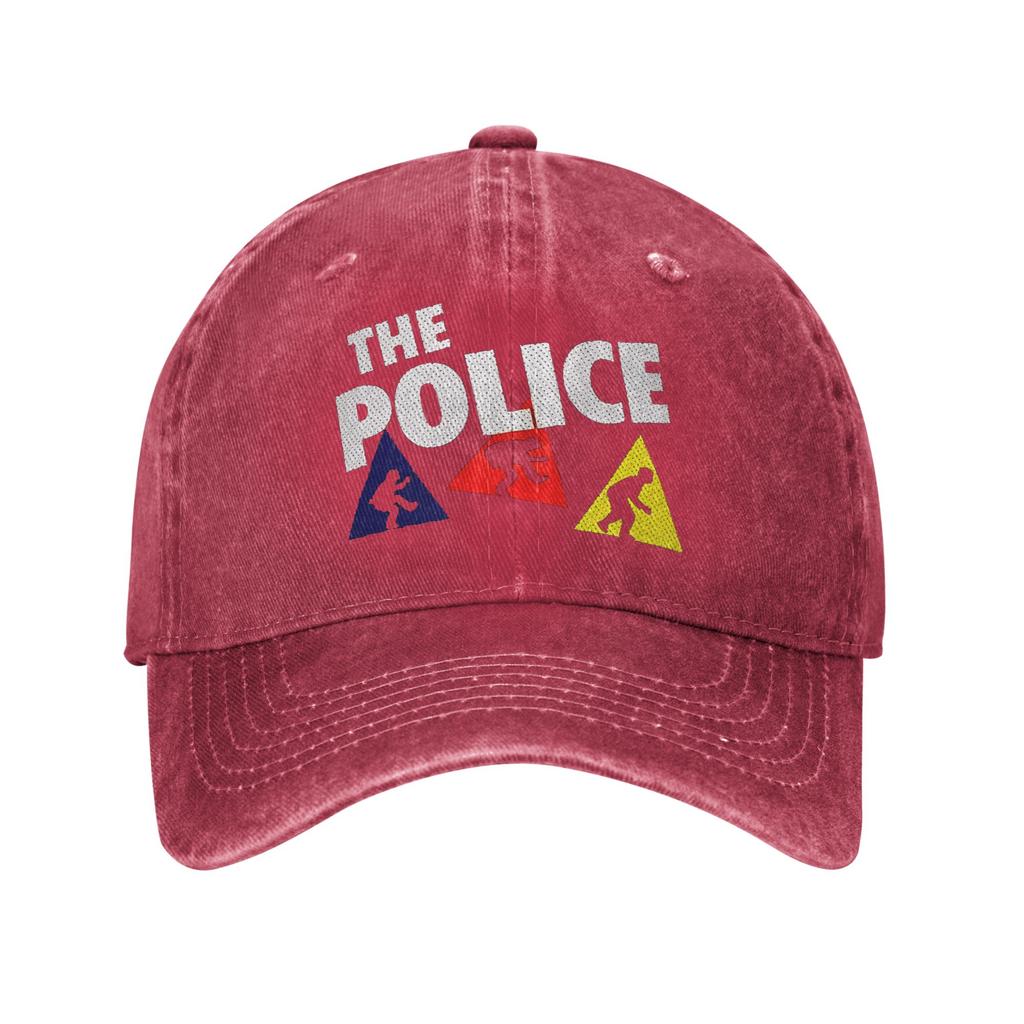 The Polices rock band Baseball Caps Accessories for Unisex Women Adjustable Trucker Hat