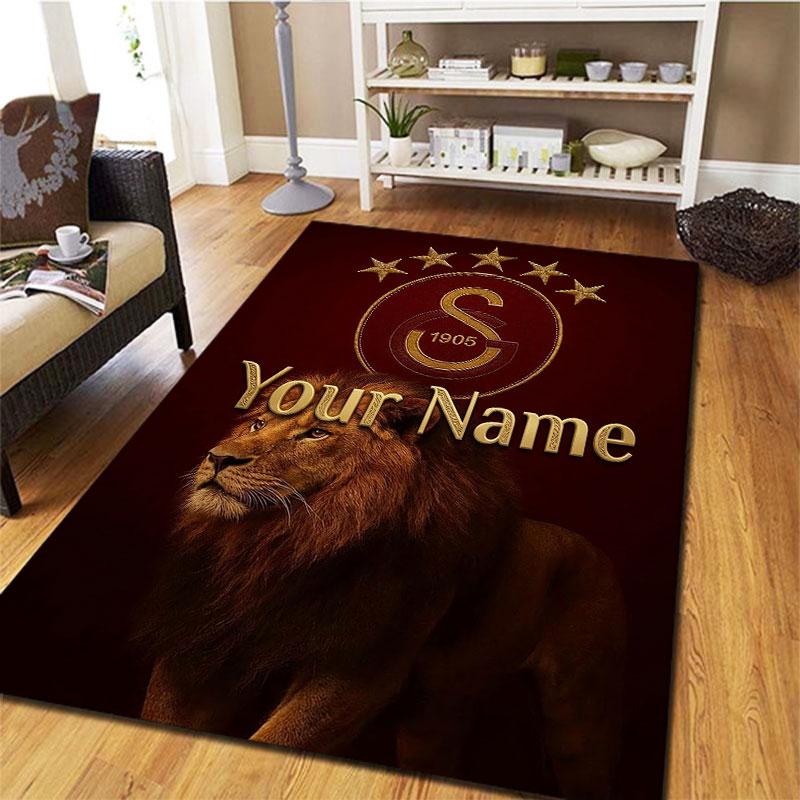 Galatasaray S Custom Name Carpet Rug for Living Room Bedroom Home Sofa Decoration,Kids play Non-slip Floor Mat