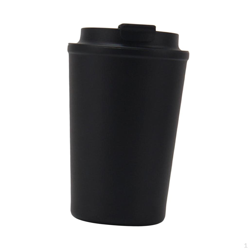 Tazza da Caffè da Viaggio Tazza Acciaio Inossidabile Antigoccia Riutilizzabile Portatile 380ml per Tè Freddo e